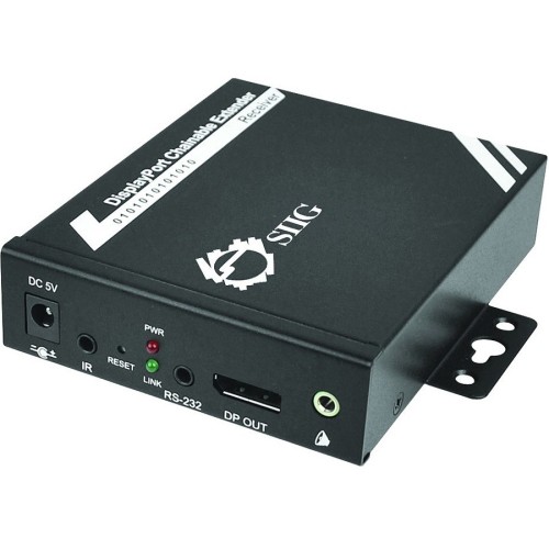 Siig CE-DP0611-S1 Video Consoles/Extenders Siig Displayport To Cat5e Daisy Chain Hd With Rs-232 And Ir - Repeater - 1 Output Device - 328.08 Ft R Cedp0611s1 662774020846