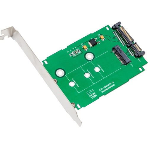 Syba SI-ADA40083 Hard Drive Adapters Io Crest M.2 Ngff To 2.5" Sataiii Card With Full And Low Profile Brackets (si-ada40083) Siada40083 810154016372