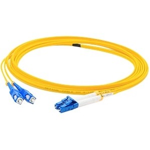 Addon ADD-USC-LC-1M9SMF Cables Addon 1m Lc (male) To Usc (male) Yellow Os2 Duplex Fiber Ofnr (riser-rated) Patch Cable - 100% Compa Addusclc1m9smf 821455154557