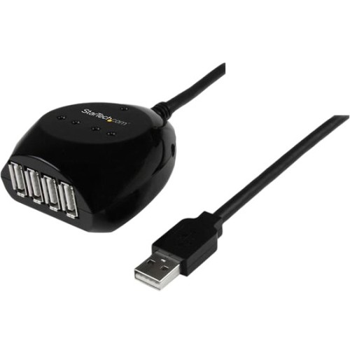 Startech USB2EXT4P15M USB/Firewire Adapters 15m Usb 2.0 Active Cable With 4 Port Hub 012304110965