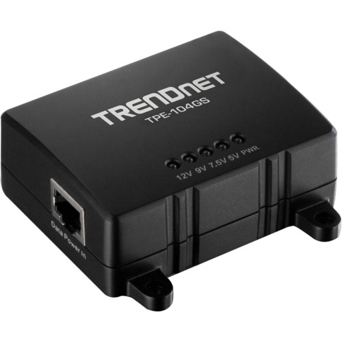 Trendnet TPE-104GS Power Injectors/Splitters Gigabit Power Over Ethernet (poe) Splitter Tpe104gs 710931505153