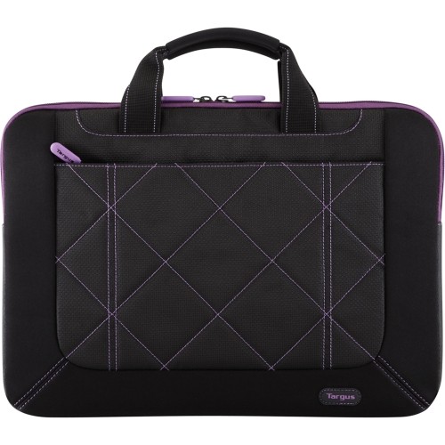 Targus TSS57401US Carrying Cases Targus Pulse Tss57401us Carrying Case (sleeve) For 14" To 16" Notebook - Black, Purple - Taa Complia 092636275181