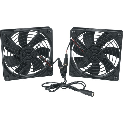 Middle Atlantic FAN2-DC Processor/Case Fans Middle Atlantic Dc Fan Kit - 138 Cfm - 1032.3 Gal/min Maximum Airflow - Black - 2 Pc(s) (fan2-dc) Fan2dc 656747132384