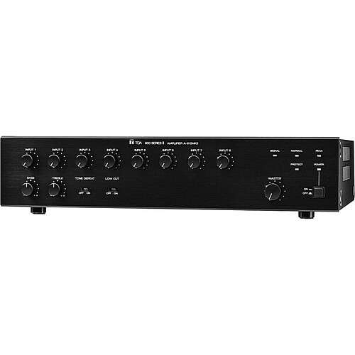 Toa A-906MK2 UL A/V Receivers & Amplifiers Toa A-906mk2 Amplifier - 60 W Rms - 8 Channel - Black - 0.5% Thd - 20 Hz To 20 Khz - 100 W (a-906mk2 A906mk2ul 844632065101