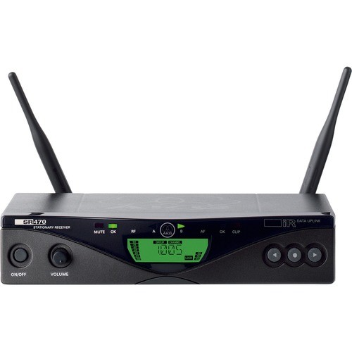 Harman Pro 3300H00160 Wireless Microphone Systems Akg Sr470 Band8 Professional Wireless Stationary Receiver - 570.10 Mhz To 600.50 Mhz Operating Frequ 885038029427