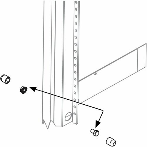 Middle Atlantic GANG-10T Fasteners Middle Atlantic Threaded Ganging Kit For Bgr And Sne Racks - Bolt (gang-10t) Gang10t 656747147883