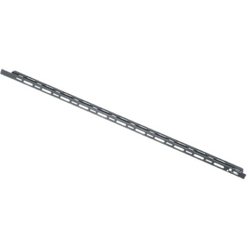 Middle Atlantic LL-VA17 Cable Management Middle Atlantic Lever Lock Vertical Angle Bar - 13.6in Height - No Offset - Lever Lock Vertical - Bl Llva17 656747147869