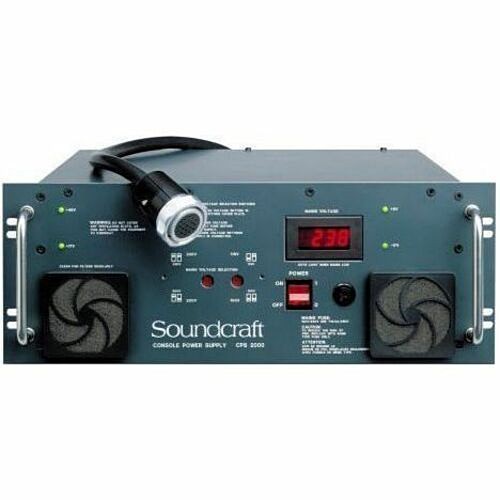 Harman Pro RW8021US Power Supplies Soundcraft Cps2000 Power Supply - Rack-mountable - 120 V Ac, 230 V Ac Input - 980 W / 17 V Dc, 17 V  668705001434