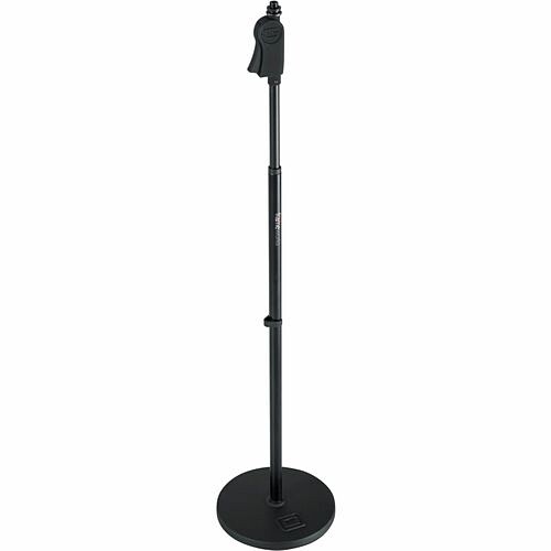 Gator Case GFW-MIC-1001 Stands & Cabinets Gator Cases Deluxe 10" Round Base Mic Stand - 65" Height - For Microphone - Weighted Base, Non-slip, Gfwmic1001 818230838269