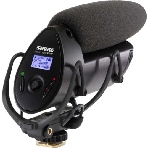 Shure Inc. VP83F Microphones Shure Lenshopper Vp83f Wired Electret Condenser Microphone - Satin Black - 50 Hz To 20 Khz - Camera  042406277006