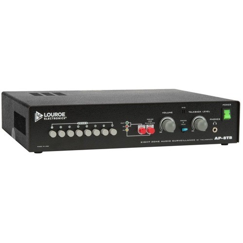 Louroe Electronics LE-323 Home & Office Security Louroe Ap-8tb 8 Zone Two-way Audio Base Station - For Monitoring Point, Building, Laboratory, Wareho Le323 