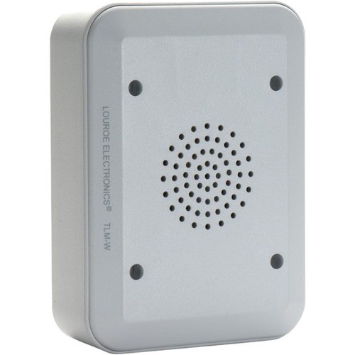 Louroe Electronics LE-007 Home & Office Security Louroe Tlm-w Speaker/microphone - Flush Mount, Electrical Box, Surface-mountable, Wall Mountable For Le007 