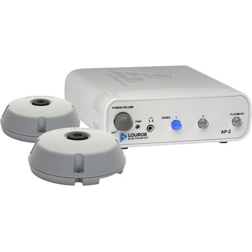 Louroe Electronics LE-393 Miscellaneous Kits Two Zone Base Station W/verifact A Micro (le-393) Le393 785583003937