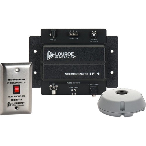 Louroe Electronics LE-381 Miscellaneous Kits Louroe Audio Monitoring Kit - Abs, Stainless Steel (le-381) Le381 785583003814