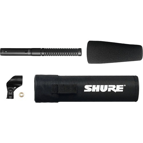 Shure Inc. VP89S Microphones Shure Vp89s Wired Condenser Microphone - Hyper-cardioid/lobar - Shotgun, Boom, Shoe Mount, Camera Mo 042406205719