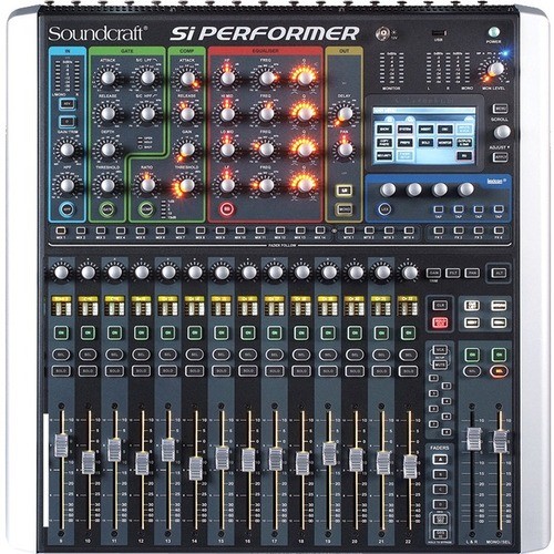 Harman Pro 5039954 Audio Mixers Soundcraft Si Performer 1 Audio Mixer - High Pass Filter - Midi Input, Midi Output - Usb (5039954) 688705000480