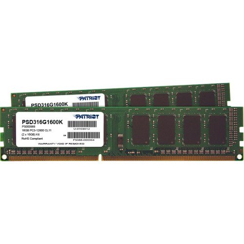 Patriot Memory Signature DDR3 16GB (2 x 8GB CL11 PC3-12800
