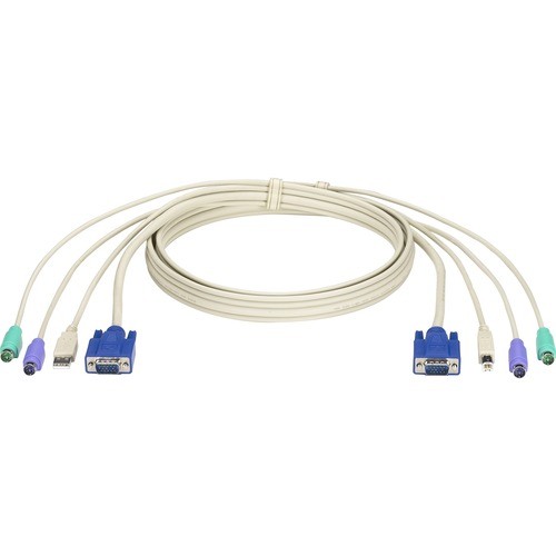 Black Box EHN7001213UVP-0009 Cables Black Box Kvm Cpu Cable - Dt Pro Series, Vga, Ps/2, 9-ft. (2.7-m) - 9 Ft Kvm Cable For Computer, Ser Ehn7001213uvp0009 822088018124