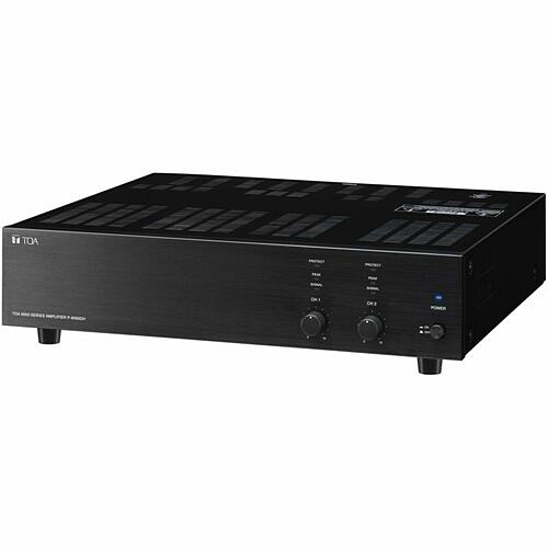 Toa P-9060DH CU A/V Receivers & Amplifiers Toa P-9060dh Cu Amplifier - 120 W Rms - 2 Channel - Black - 0% Thd - 20 Hz To 20 Khz - 225 W P9060dhcu 