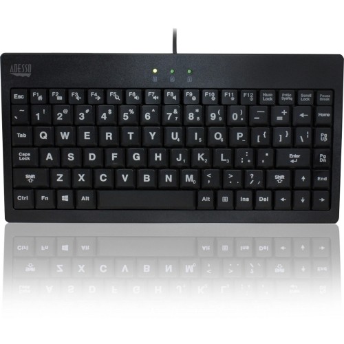 Adesso AKB-110EB Keyboards & Keypads 3-color Illuminated Mini Keyboard Akb110eb 728072155427
