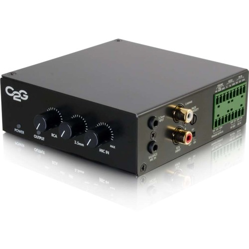 C2g 40881 Signal Splitters/Amplifiers 25/70v 50w Audio Amplifier - Plenum Rated 757120408819