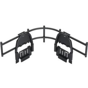 Panduit WGINTBRC2BL Cable Management Panduit Wyr-grid Wgintbrc2bl Cable Bend Radius - Cable Bend Radius - Black Powder Coat - 1 - 8.20" L 074983324507