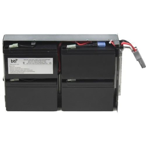Battery Technology APCRBC132-SLA132 UPS Batteries Bti Replacement Battery Rbc132 For Apc - Ups Battery - Lead Acid - Compatible With Apc Smt1000rmi2u  Apcrbc132sla132 886734848039