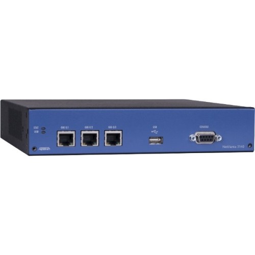 Adtran 4700340F2 Routers & Gateways Adtran Netvanta 3140 Fixed Port Secure Access Ethernet Router - 3 Ports - 3 Rj-45 Port(s) - Manageme 607565040153