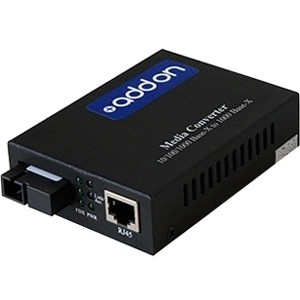 Addon ADD-GMC-BX-6DSC Transceivers/Media Converters Addon 10/100/1000base-tx(rj-45) To 1000base-bxd(sc) Bidi Smf 1550nmtx/1490nmrx 60km Media Converter  Addgmcbx6dsc 821455095591