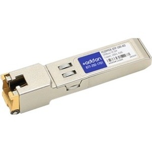 Addon FCOPPER-SFP-100-AO Switch Modules Addon Sixnet Fcopper-sfp-100 Compatible Taa Compliant 10/100/1000base-tx Sfp Transceiver (copper, 10 Fcoppersfp100ao 821455091326