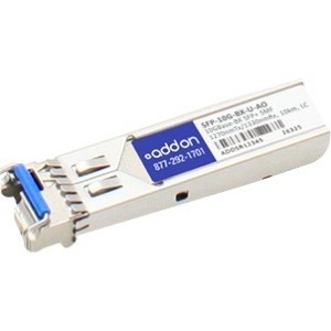 Addon SFP-10G-BX-U-AO Switch Modules Addon Cisco Sfp-10g-bx-u Compatible Taa Compliant 10gbase-bx Sfp+ Transceiver (smf, 1270nmtx/1330nmr Sfp10gbxuao 821456020080