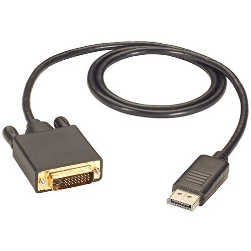 Black Box EVNDPDVI-0003-MM Cables Black Box Displayport To Dvi Cable - Male To Male, 3-ft - 3 Ft Displayport/dvi Video Cable For Video Evndpdvi0003mm 818215992474