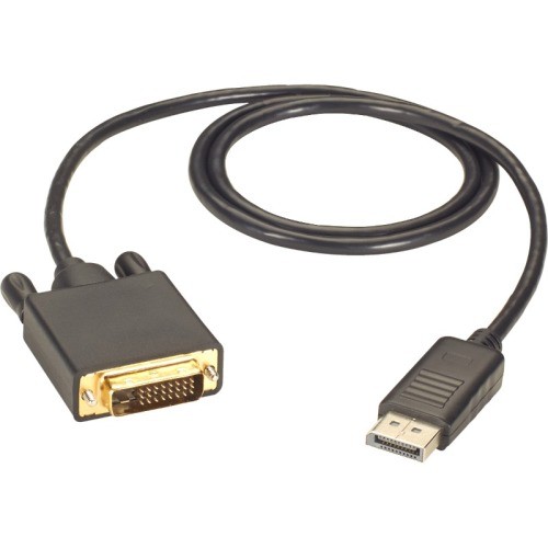 Black Box EVNDPDVI-0010-MM Cables Black Box Displayport To Dvi Cable - Male/male, 10-ft. - 10 Ft Displayport/dvi Video Cable For Monit Evndpdvi0010mm 098379286309