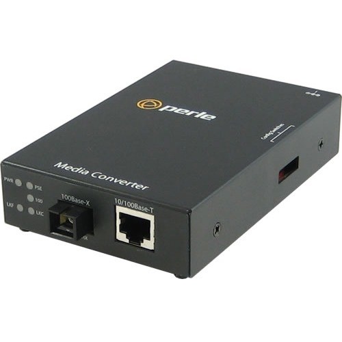 Perle Systems 05084164 Transceivers/Media Converters 10/100 Poe Media Converter 734660841641