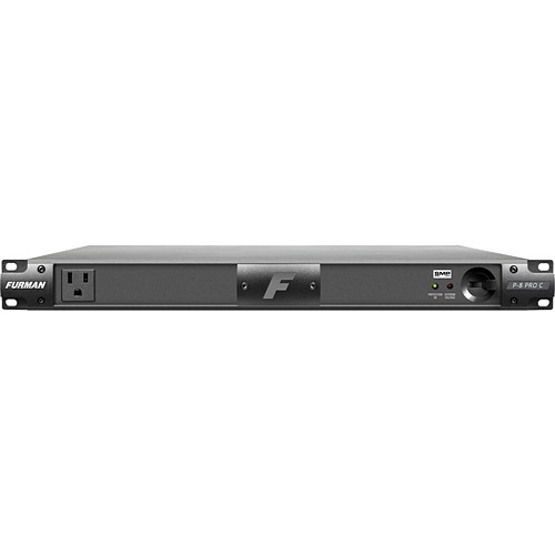 Gefen P-8 PRO C Line Conditioners Furman 20a Advanced Power Conditioner W/smp, No Lights, 9 Outlets, 1ru, 10ft Cord - Ac Power (p-8 Pr P8proc 654061041122