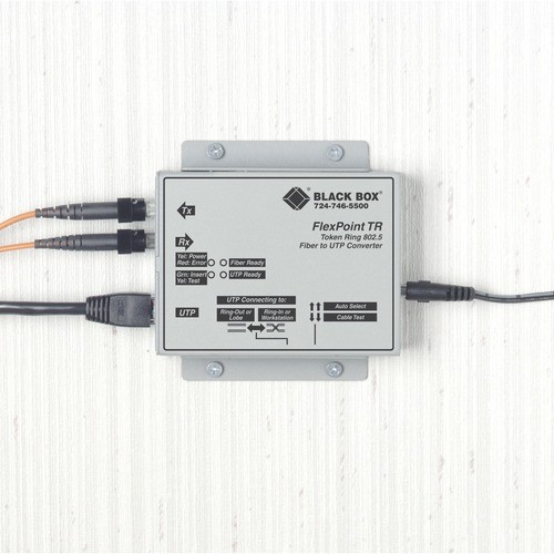 Black Box LMC206A-WALL-DC Mounting Kits Wallmount Kit - Flexpoint Media Converters - Dc Power, Gsa, Taa, 45 Day Standard (lmc206a-wall-dc) Lmc206awalldc 822088108931