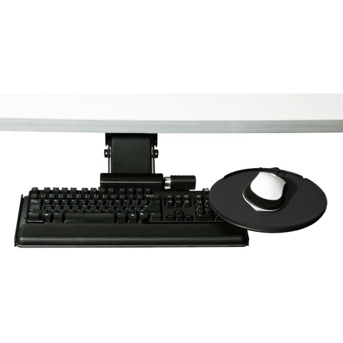 Humanscale 6GLS550-G2522 Keyboard Trays/Drawers 6g Black Mechanism, Lateral Slider, Std Black, Big Slim Board, No Mouse Platform (6gls550-g2522) 6gls550g2522 