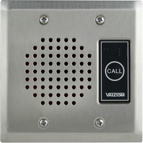 Valcom VIP-172AL-ST Intercom Systems Valcom Vip-172al Ip Doorphone/intercom - Cable - Wall Mount, Flush Mount, Electrical Box For Telepho Vip172alst 017499179513