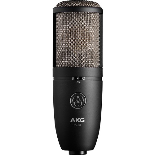 Harman Pro 3101H00430 Microphones Akg P420 Microphone - 20 Hz To 20 Khz - Wired - 15.5 B - Condenser - Cardioid, Omni-directional - Ha 991430752181