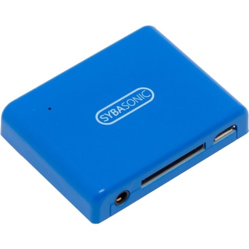 Syba SD-ADA23054 Radio Transmitters/Receivers Syba Multimedia 30pin Analog Audio Speaker Dock Bluetooth Music Receiver - Blue - 32.81 Ft - Wireles Sdada23054 810154017195