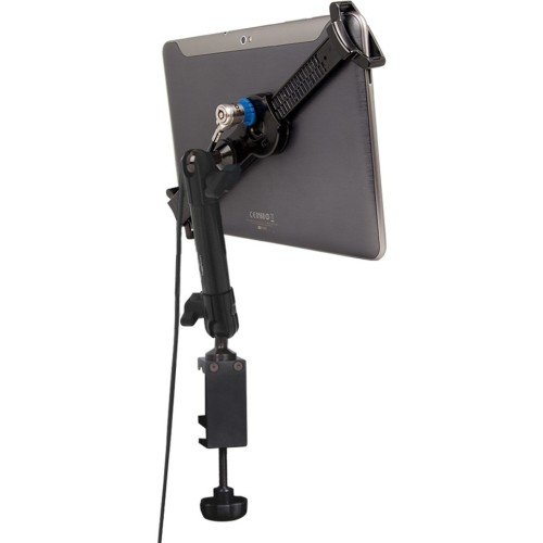 The Joy Factory MNU102KL Mounting Kits The Joy Factory Lockdown Mnu102kl Clamp Mount For Tablet Pc - 7" To 10.1" Screen Support - Carbon Fi 817713014398