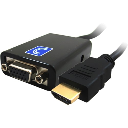 Comprehensive Cable HDAM-VGAF Cables Hdmi A Male To Vga Female With Audio Converter Hdamvgaf 808447071559