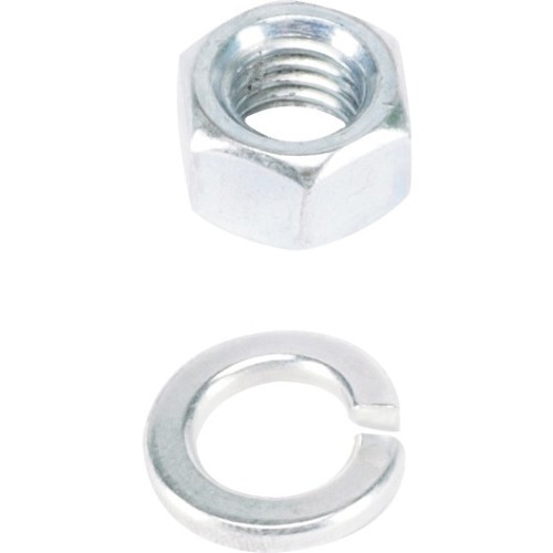 Panduit HNLW12 Fasteners Panduit 1/2-13 Hex Nuts And 1/2 Inch Lockwashers - Hex Nut, Lock Washer - Zinc Plated - Clear - 100  007498333252