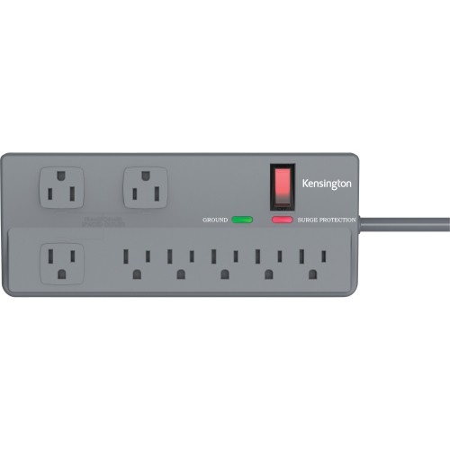 Kensington K38218NA Surge Protectors Kensington Guardian 8-outlet Surge Protector - 8 X Ac Power - 1080 J - 6 Ft - External (k38218na) 818275496578