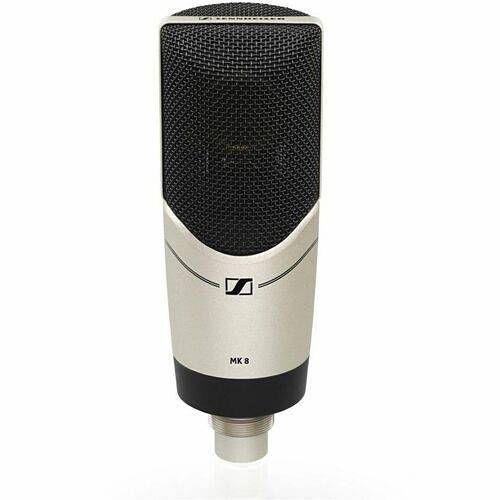 Sennheiser 506195 Microphones Sennheiser Mk 8 Rugged Wired Condenser, Dynamic Microphone For Recording, Home, Studio, Speech, Voic 