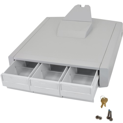 Ergotron 97-865 Furniture Accessories Sv Primary Storage Drawer, Triple 97865 698833047165