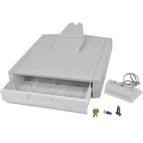 Ergotron 97-900 Furniture Accessories Ergotron Sv43 Primary Single Drawer For Lcd Cart - Gray, White (97-900) 97900 698833048926
