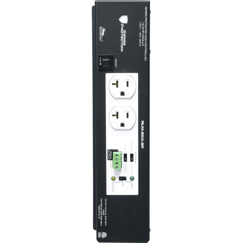 Middle Atlantic RLM-20A-SP Power Receptacles Middle Atlantic Mpr Module, 20a, Controlled, Series Surge - 2 X Nema 5-20r - 20 A (rlm-20a-sp) Rlm20asp 656747215780