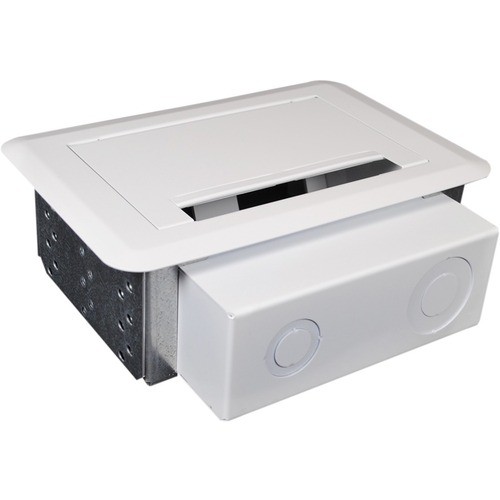 Middle Atlantic EFSB2 Mounting Kits Wiremold Evolution Series 2-gang Wall Box - 2-gang - White - Steel (efsb2) 786776186291