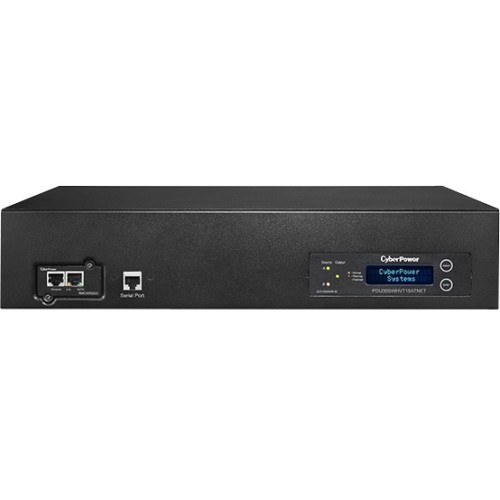 CyberPower PDU30SWHVT19ATNET PDUs Cyberpower Pdu30swhvt19atnet 200 - 240 Vac 30a Switched Ats Pdu - 19 Outlets, 10 Ft, 2 X Nema L6-30p 649532610914